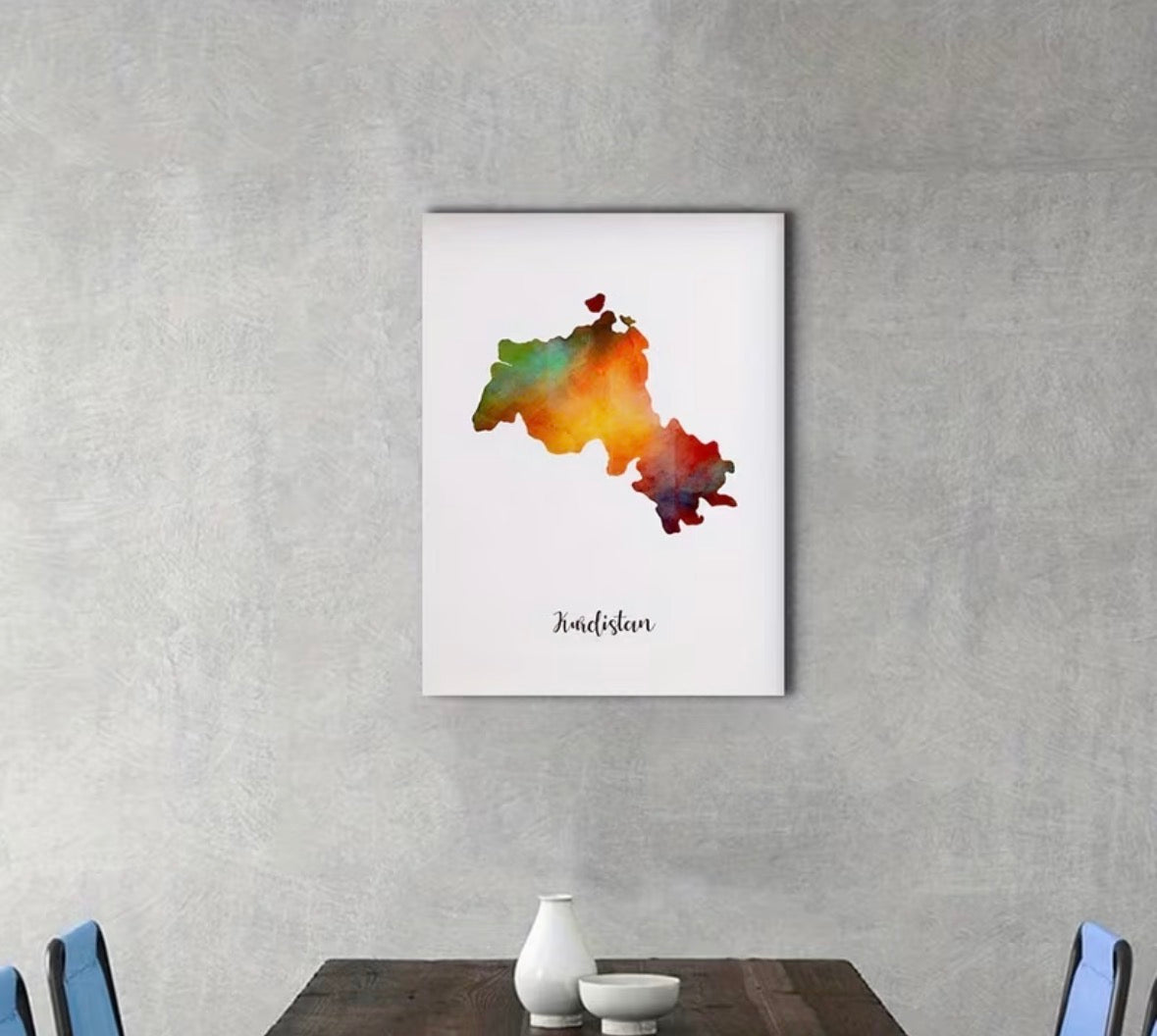 Kurdistan Wandbild