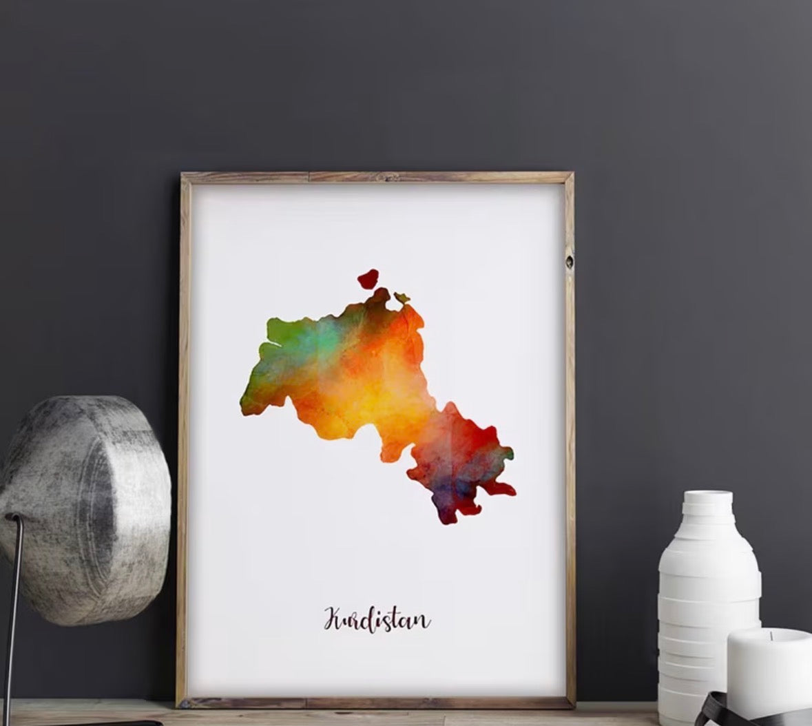 Kurdistan Wandbild