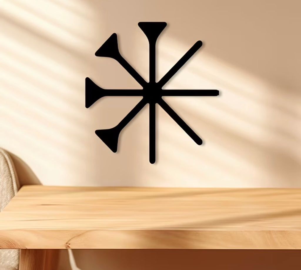 Ezidi Symbol Wand Dekoration